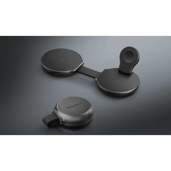 ENERGEA AluMag Trio 2 MagSafe 3v1 (Qi 2.2) hliníková 25W nabíječka tmavě šedá - Nabíječky - Obrázek 307e3385c5f34cf99b2e4bd8cefa0c93