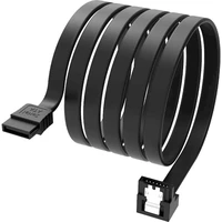Akasa - Proslim SATA kabel 90° - 100 cm - Kabely a redukce