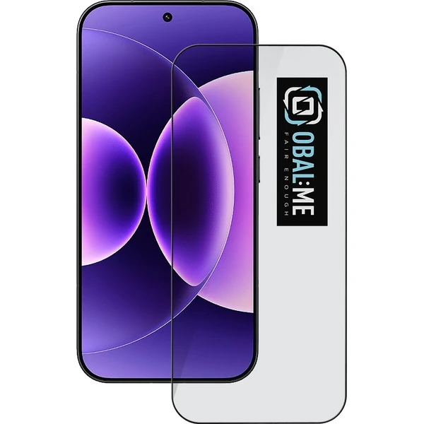 OBAL:ME 5D tvrzené sklo Xiaomi 17 černé