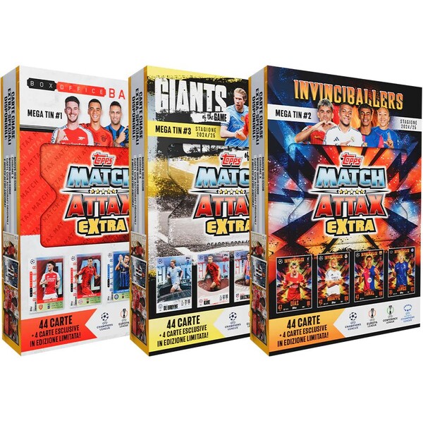 Topps 2024-2025 Match Attax Extra Mega Tin The Invinciballers