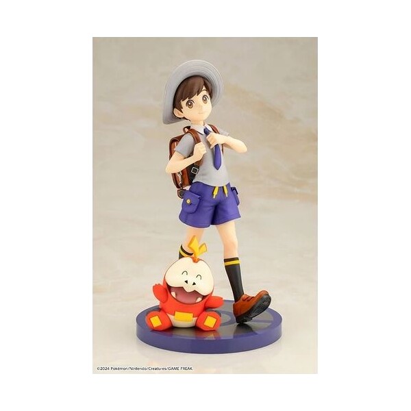Kotobukiya Socha Pokémon ARTFXJ 1/8 Florian & Fuecoco 20 cm
