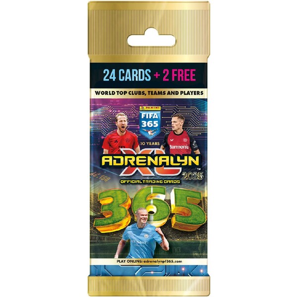 PANINI FIFA 365 2024/2025 ADRENALYN karty FATPACK