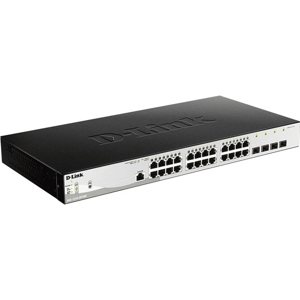 D-Link 24-Port PoE + 4-Port 1 Gbps SFP Metro Ethernet switch - Switche - Obrázek 30LL000K01
