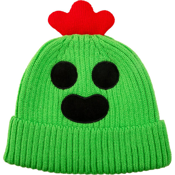 Čepice Brawl Stars - Spike Zelená