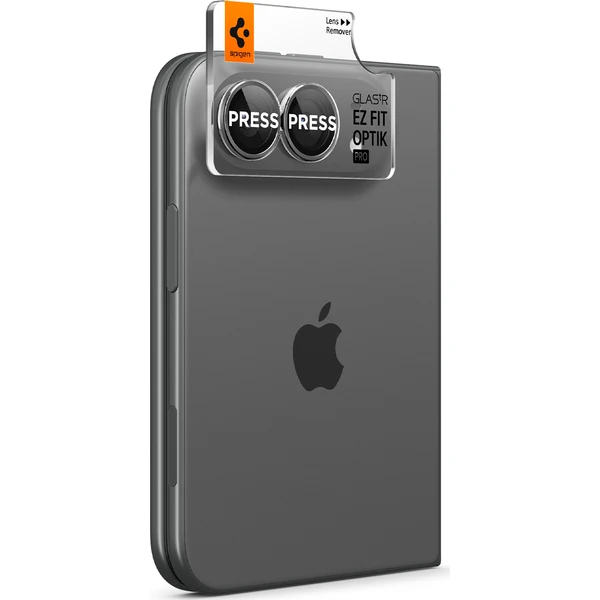 Spigen Glass tR EZ Fit Optik Pro 2 Pack sada skel iPhone Duo bílá - Ochranné folie a skla - Obrázek 30bdbc95b26d4202b6e9b997bd742ed9