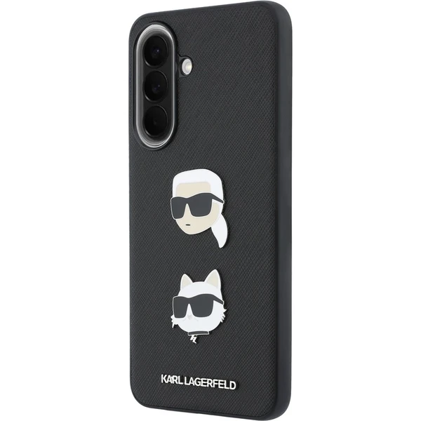 Karl Lagerfeld Liquid Silicone Metal Karl and Choupette kryt Samsung Galaxy A57 černý - Pouzdra - Obrázek 30d5d4bb28cf4741963e6d0a87915de4
