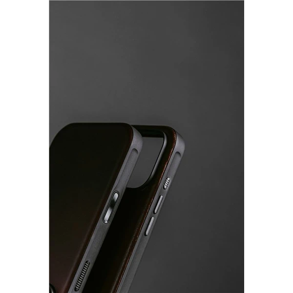 Nomad Modern Leather Case MagSafe kožený kryt iPhone 17 Pro Brown - Pouzdra - Obrázek 30d8d84a07034dd98028643b5bf35156