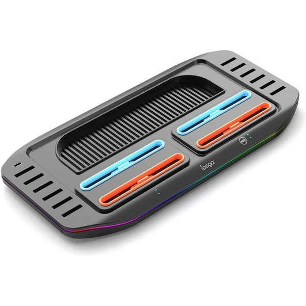 iPega SW2210 Multifunkční Nabíjecí RGB Stojan pro Nintendo Switch 2 černý - Nabíječky - Obrázek 30d9c75641274257a263a3d5580e245e