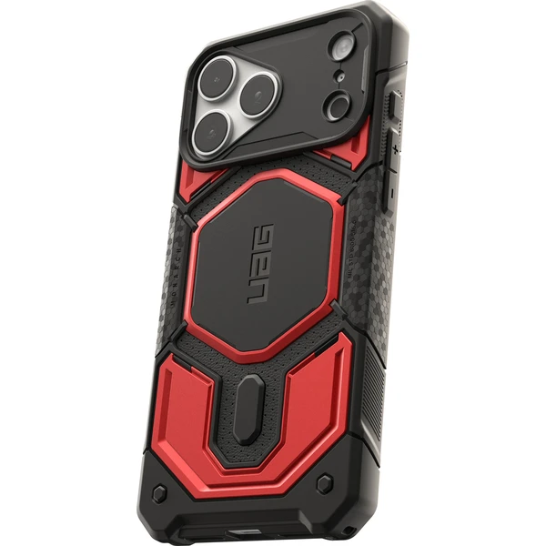 UAG Monarch Pro MagSafe kryt iPhone 18 Pro Max/17 Pro Max černý/červený - Pouzdra - Obrázek 30dff26333964a24b91224e0c19dc807