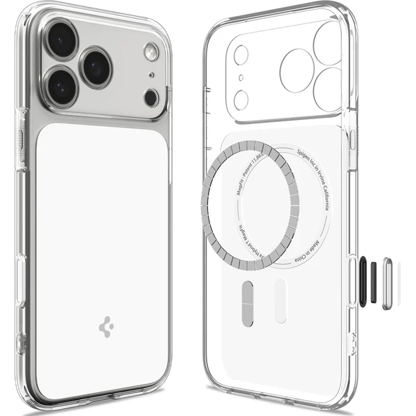 Spigen Ultra Hybrid T MagSafe kryt iPhone 18 Pro/17 Pro glossy white - Pouzdra - Obrázek 30e01039f07d402e9e77678fee8ef433