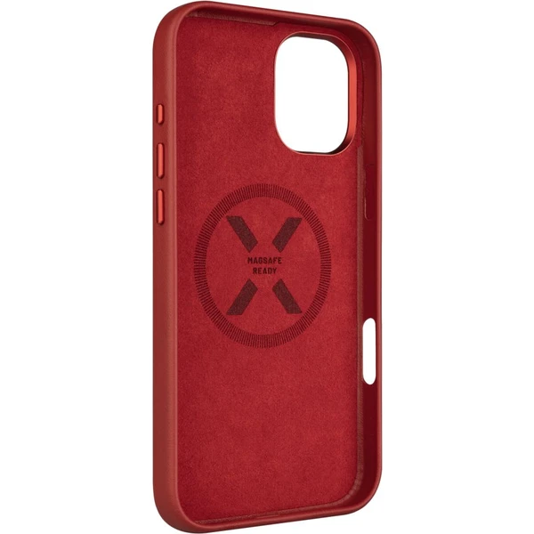 FIXED MagLeather kožený kryt s MagSafe Apple iPhone 16 Plus červený - Pouzdra - Obrázek 30e05b9556734b9f8755849132553ae6