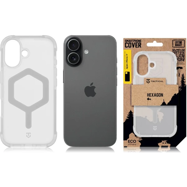 Tactical MagForce Hexagon kryt Apple iPhone 17 bílý - Pouzdra - Obrázek 30ec9479f83548eb8a16e877b282c988