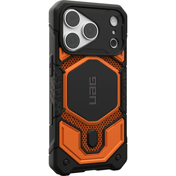 UAG Monarch Pro MagSafe Kevlar kryt iPhone 18 Pro/17 Pro oranžový - Pouzdra - Obrázek 310461539a6b4a8394459cd536a432ae