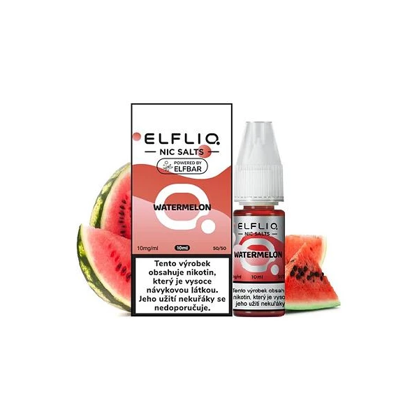Elfliq Salt Vodní meloun 10ml (20mg) - E-liquidy - Obrázek 311fa0866f8b4dd6b6cd33540993880c