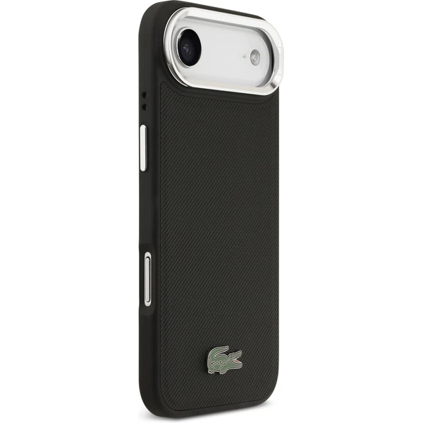 Lacoste Iconic Petit Pique Camera Stand MagSafe kryt iPhone Air černý - Pouzdra - Obrázek 3125097ecb9e46af9d6b5786aac0a385