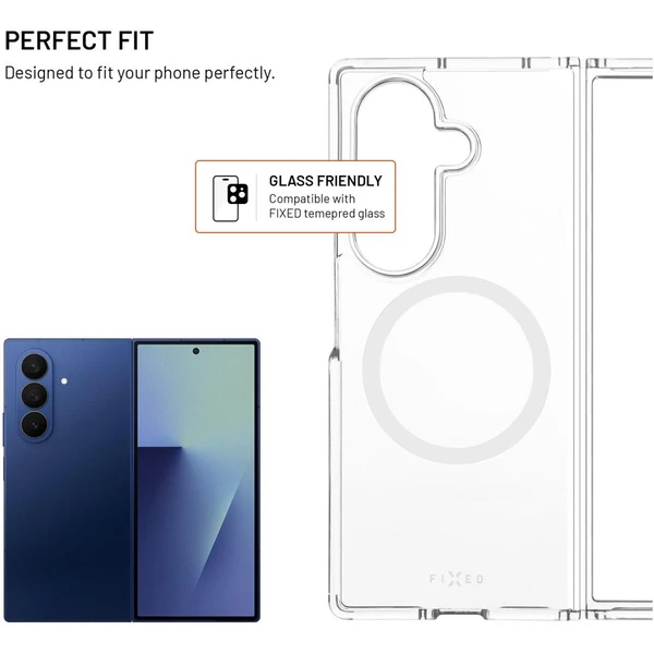 FIXED MagPure kryt s Magsafe pro Samsung Galaxy Z Fold7 5G, čirý - Pouzdra - Obrázek 31300025e20943ab9cd87614dfe9769f