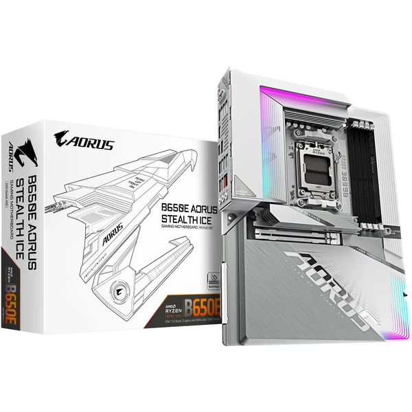GIGABYTE B650E AORUS STEALTH ICE - Základní desky - Obrázek 31FF000P01