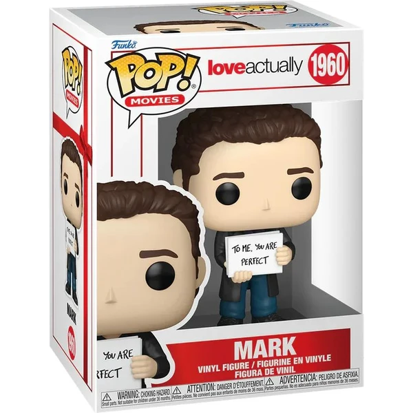 Funko POP! #1960 Movies: Love Actually - Mark (with Signs) - Funko POP! - Obrázek 31JM000K01