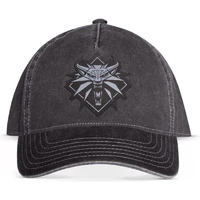 Kšiltovka The Witcher - Wolf Medallion - Kšiltovky a čepice