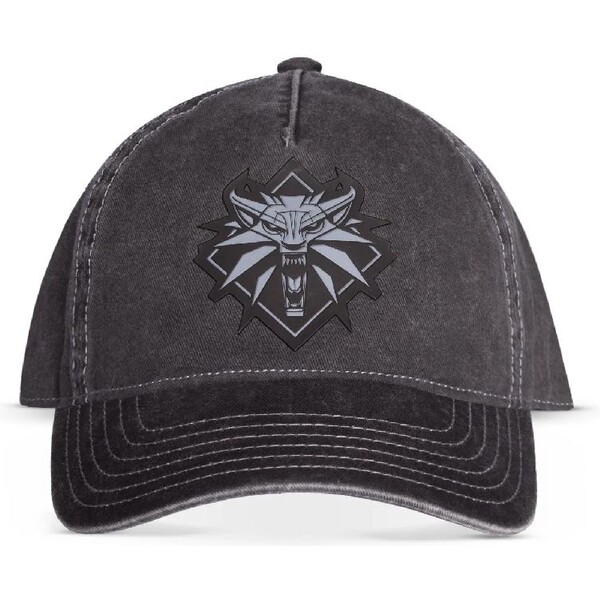 Kšiltovka The Witcher - Wolf Medallion