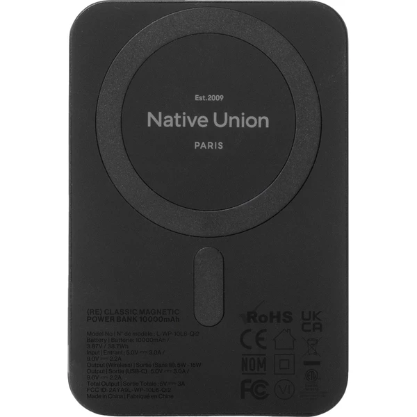 Native Union (Re)Classic Magnetic Power Bank Qi2 10000mAh cosmos - Powerbanky - Obrázek 31acc454209b4b54805d9b89cc21c775