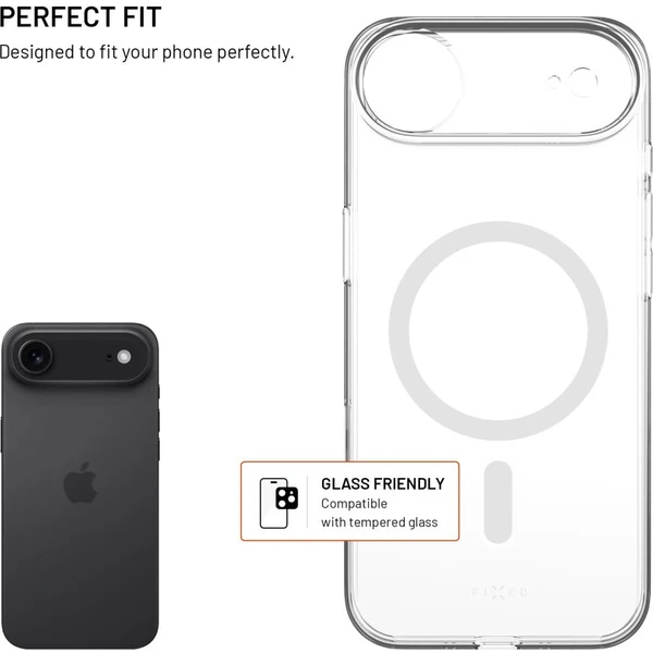 FIXED MagShell ultratenký kryt s MagSafe Apple iPhone Air čirý - Pouzdra - Obrázek 31b1ed7f02904fbc91a603caa79ff47b