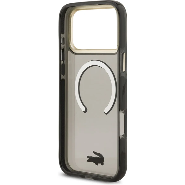 Lacoste PC/TPU Frosted Finish Gold Logo MagSafe kryt iPhone 17 Pro Max černý - Pouzdra - Obrázek 31c2e551029e4ef2b5794ff6a0694e49