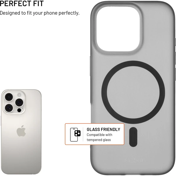 FIXED MagStory TPU kryt s MagSafe Apple iPhone 16 Pro kouřový - Pouzdra - Obrázek 31c6ad90b63a4841a530c09d9ccaf485