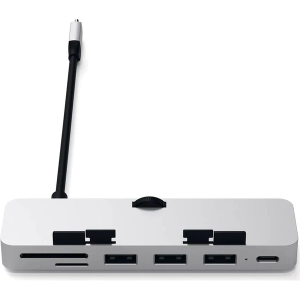 Satechi Aluminum Clamp Pro Hub stříbrný - USB huby - Obrázek 31dc91bcae0b4210a6369abc18a7907e