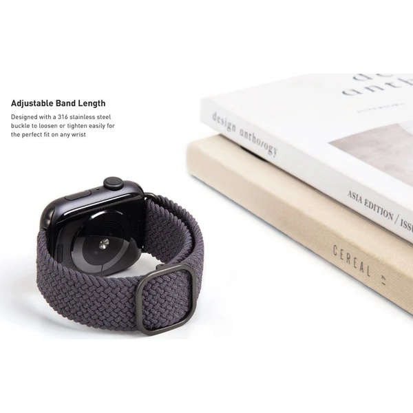 UNIQ Aspen Braided řemínek Apple Watch 46/45/44/42mm růžově zlatý - Řemínky - Obrázek 31dd1553557344e4be924c08bf7b0779