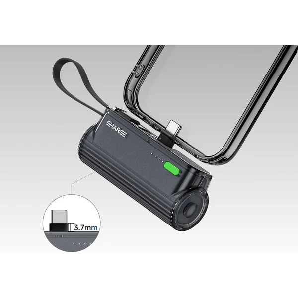 SHARGE Flow Mini 2 USB-C powerbanka (22.5 W) černá - Powerbanky - Obrázek 320e3942810a40f7bfe789158f96cb4d