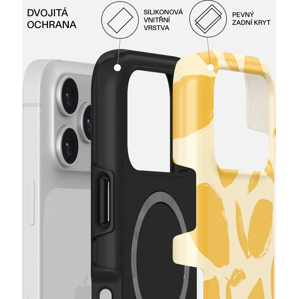 Burga Tough MagSafe kryt iPhone 17 Pro Lemon Tart - Pouzdra - Obrázek 3211923a78964a318f43a56b53b74207