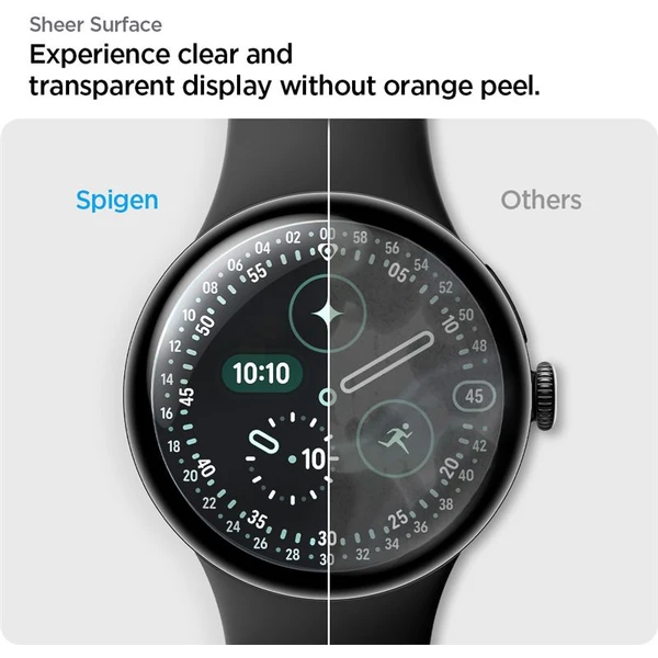 Spigen Eliteshield EZ Fit 2 Pack ochranná fólie Google Pixel Watch 4 (41mm) - Ochranné folie a skla - Obrázek 3216505a364d41a3993b13433667e6fa