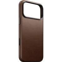 Nomad Traditional Leather MagSafe kožený kryt iPhone 18 Pro Max Brown - Pouzdra
