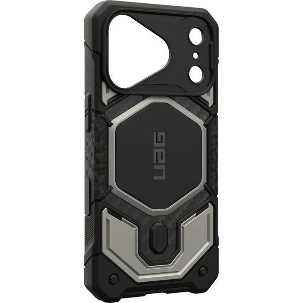 UAG Monarch Pro MagSafe Titanium kryt iPhone 18 Pro/17 Pro stříbrný - Pouzdra - Obrázek 323df4ad7a9f47a48e13abb1b69240f9
