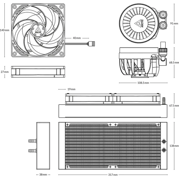 ARCTIC Liquid Freezer III - 280 - Chladiče - Obrázek 3240b02ae8254091aa4319beb058ebbb