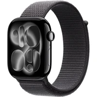 Apple Watch 49/46/45/44mm tmavě šedý provlékací sportovní řemínek - Řemínky