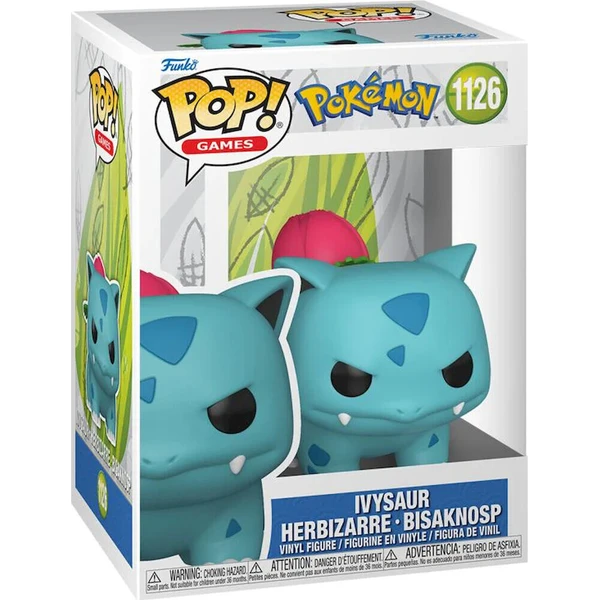Funko POP! #1126 Games: Pokémon - Ivysaur - Funko POP! - Obrázek 3282e4ef8dc843b190eae2432ab893c8