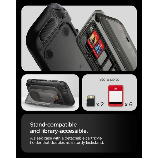 Spigen Snap Switch modulární pouzdro pro Nintendo Switch 2 černé - Pouzdra - Obrázek 328b011bd5d842b4ac638823d55ad587