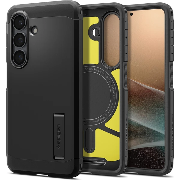 Spigen Tough Armor MagSafe kryt Samsung Galaxy S26 černý - Pouzdra - Obrázek 328b542543a8482b9e3679966361581a