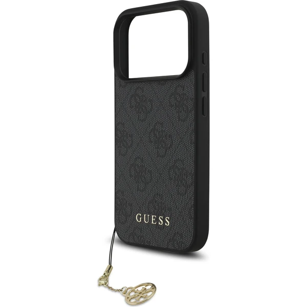 Guess 4G Charm kryt iPhone 17 Pro šedý - Pouzdra - Obrázek 328efe057daf42e3831fc973626660a8