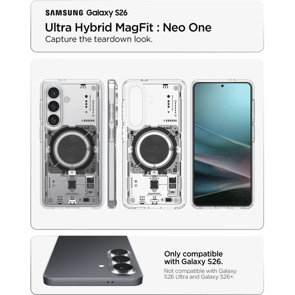 Spigen Ultra Hybrid MagSafe kryt Samsung Galaxy S26 neo one - Pouzdra - Obrázek 3298c05ce89849aeb7f58dc26fcb4a4b