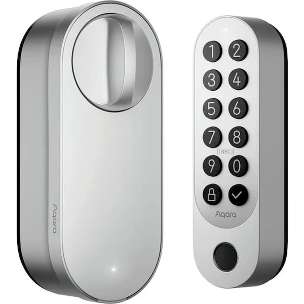 AQARA Smart Lock U200 Kit Revize 2025 chytrý zámek stříbrný - Chytré zámky - Obrázek 32FR000K01
