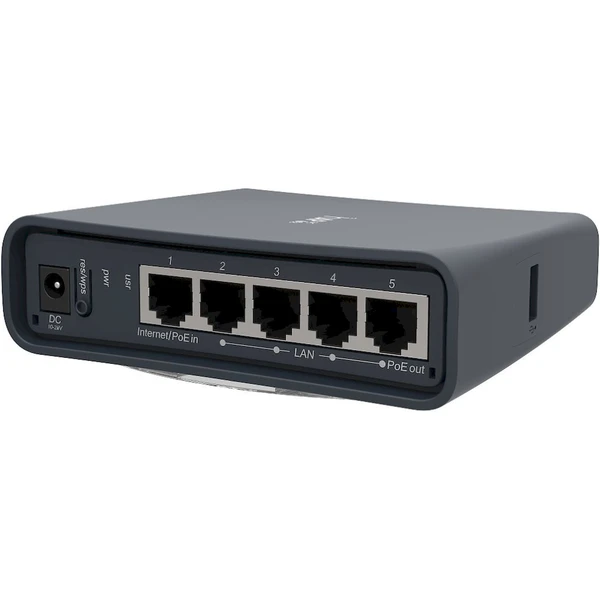 MikroTik BOARD RB952Ui-5ac2nD-TC hAP ac lite Wi-Fi 6 router černý - Routery - Obrázek 32OC000N01