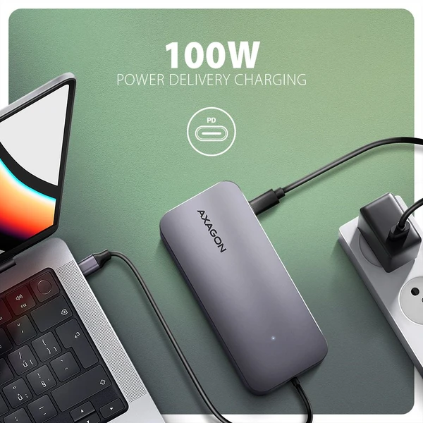 AXAGON HMC-6GM2 6v1 USB-C hub - Dokovací stanice - Obrázek 32W3000L01