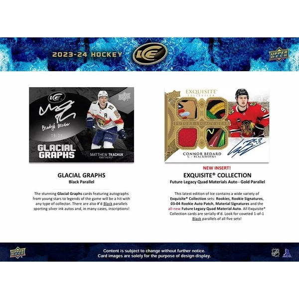 Hokejové karty 2023-24 Upper Deck Ice Hockey Hobby Box - Hokejové karty - Obrázek 32Y7000P01