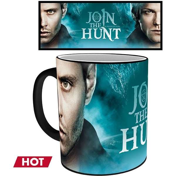 Hrnek Supernatural - Sam and Dean Symbol (měnící se motiv) 320 ml - Hrnky - Obrázek 32Z5000L01