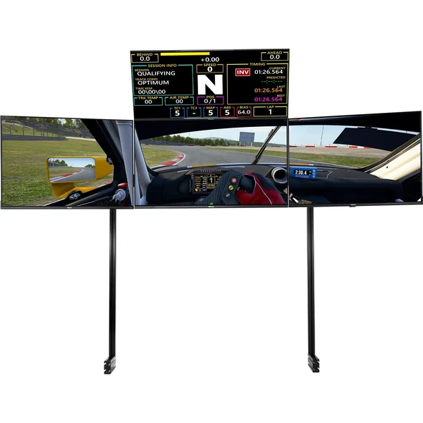 Next Level Racing ELITE Free Standing Quad Monitor Stand samostatný stojan pro 4 monitory - Kokpity - Obrázek 32Z7000701