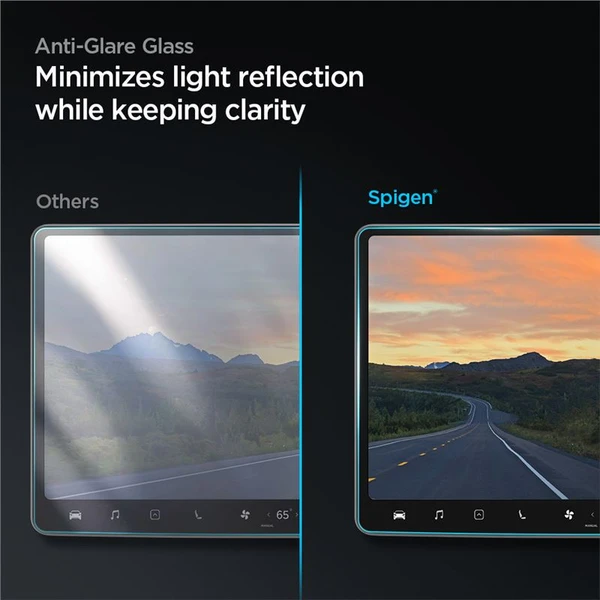 Spigen EZ Fit Anti Glare tvrzené sklo Tesla Model Y/3 čiré - Ochranné folie a skla - Obrázek 32bcb43e8fb04d7ebdb6b3710ee5860d