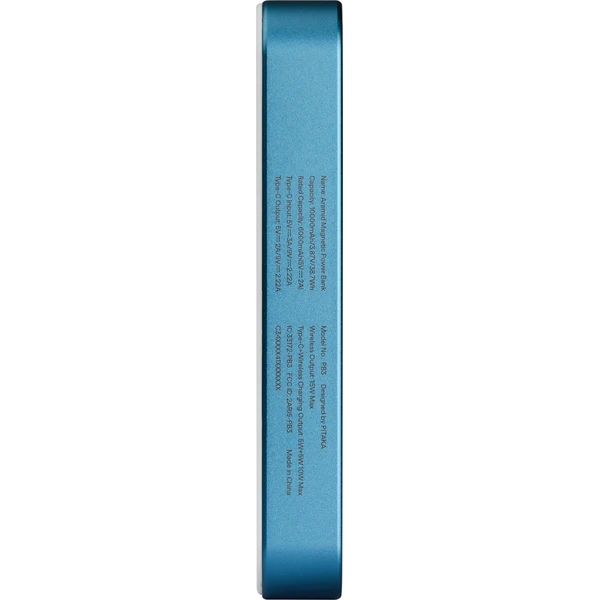 Pitaka Powerbanka (15W), 10000mAh, Qi2/MagSafe, Lucid Blue - Powerbanky - Obrázek 32c10ef846b3426294c6d7311cbc848a